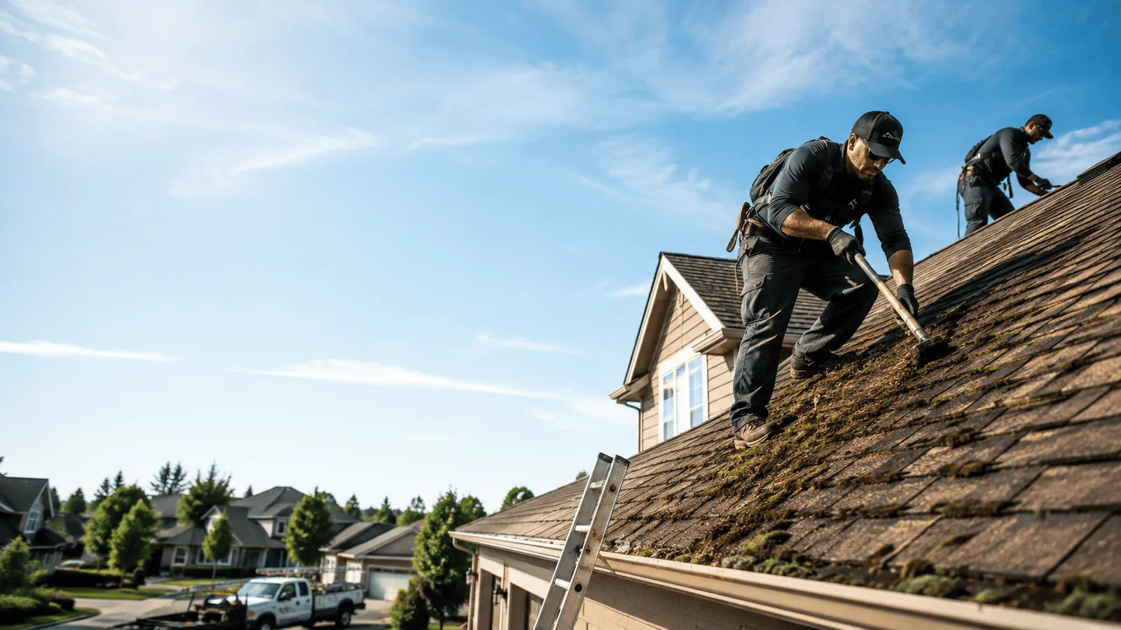 Roof Moss Removal in Copper City, MI near me